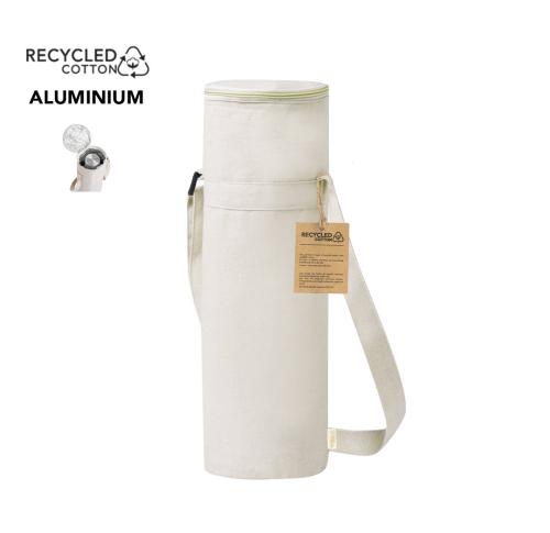 Custom Luxury 100% Recycled Cooler Bag for Wine Bottles Up to 1.5 Litre