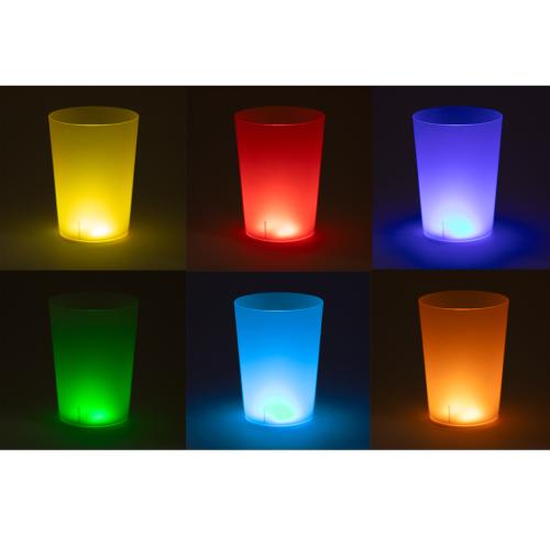 Promotional Fun LED Illuminated Light Up Drinks Coasters