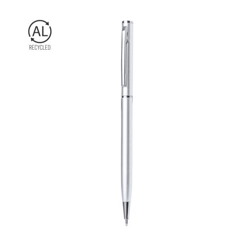 Custom Recycled Aluminium Pens, Blue Ink