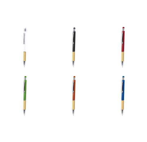 Custom Stylus Touch Screen Pens Aluminium & Bamboo