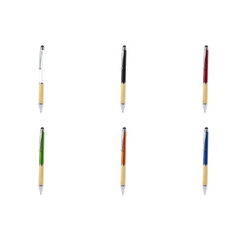 Branded Touch Screen Stylus Pens Bamboo & Aluminium