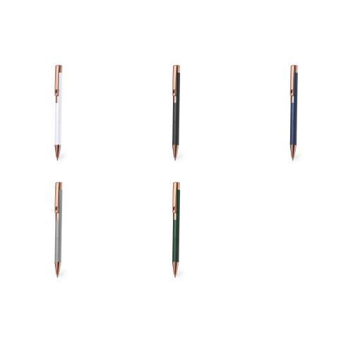 Custom Deluxe Alumininium Pens Matt Finish Rose Gold Trims