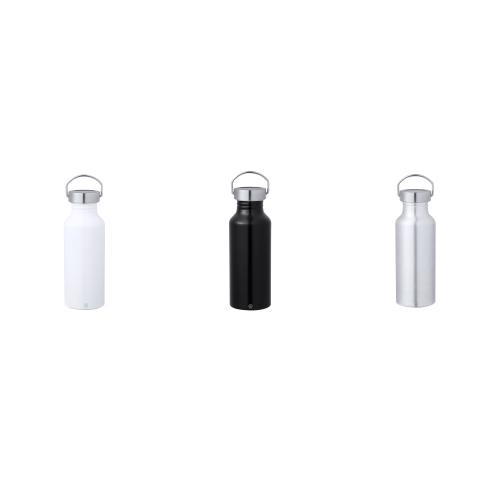 Printed Recycled  650ml Aluminium Water Bottles Glossy Finish