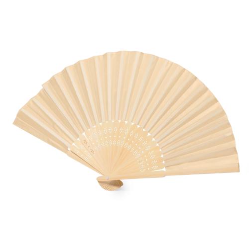 Printed Bamboo & Polyester Hand Held Foldable Fans