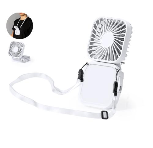 Portable Battery Operated Fans Smartphone Holder 300 mAh Battery