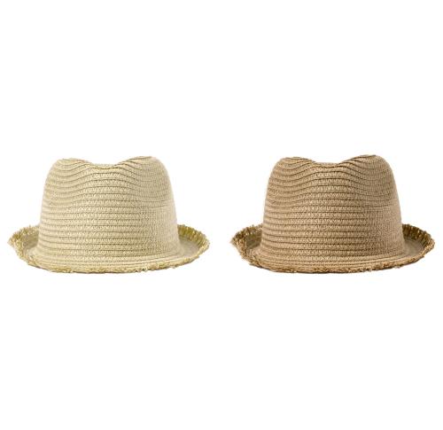 Promotional Braided Straw Trilby Style Hats