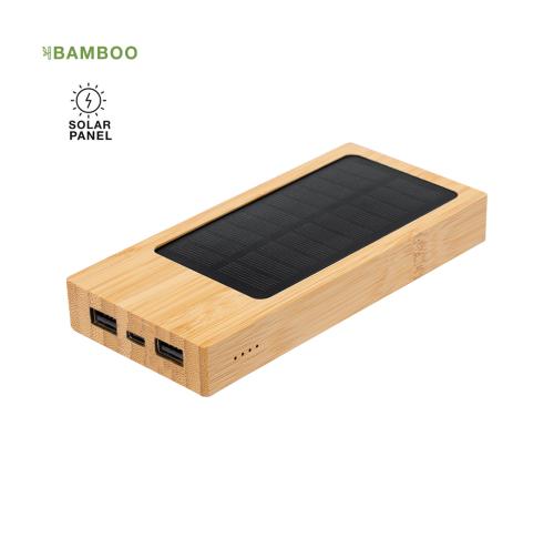 Bamboo Type C Portable Power Bank Phone Chargers 4000 mAh