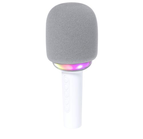 Branded Portable Bluetooth® Microphone Speaker LED Lights