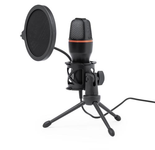 Microphone Podcasts, Video Calls Noise Reduction Backlit USB Cable