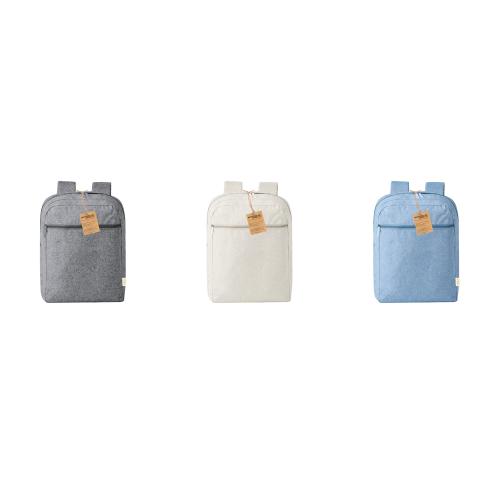 Logo Printed Recycled Cotton Backpacks