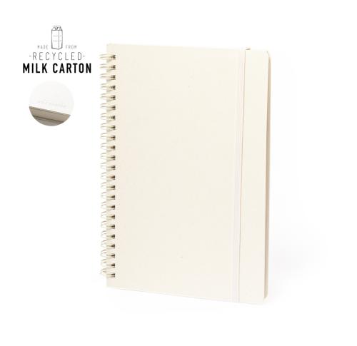 Promotional Spiral Bound NotebooksRecycled Milk Cartons