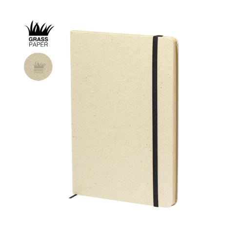Promotional A5 Notebooks Hard Covered Recycled Grass