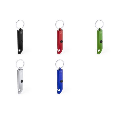 Printed Bottle Opener Recycled Aluminium Keyrings