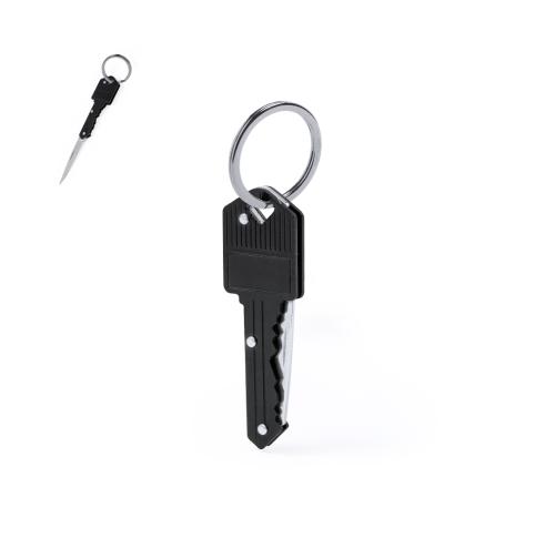 Branded Key Shaped Pocket Knife Aluminium & Stainless Steel
