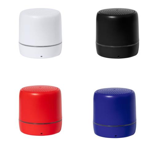 Branded Compact Bluetooth® Portable Mini Speakers LED Backlit