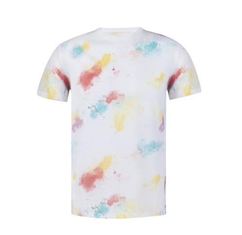 Custom Funky Pastel Pattern Polyester T Shirts 