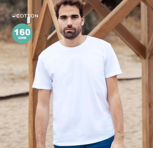 Custom Adult White T Shirt 100% Cotton Tubular Design