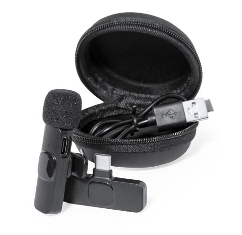 Printed Wireless Microphone Broadcasts, Video Calls, Podcasts