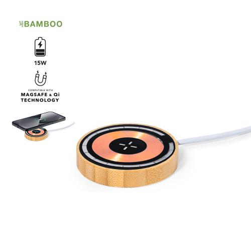 Printed 15W Wireless Charger Transparent Base to See Internal Components