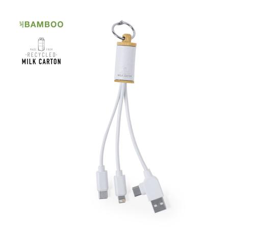 Promotional Charging Cable Dual USB Type C & Micro USB