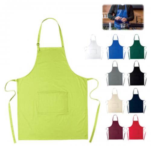 Printed Cooks Aprons 100% Cotton Stiched Pocket