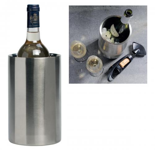 Custom Logo Stainless Steel Insulated Wine Coolers 1 Bottle Wine