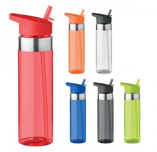 Printed Flip Spout Drinking Bottles 650ml BPA Free