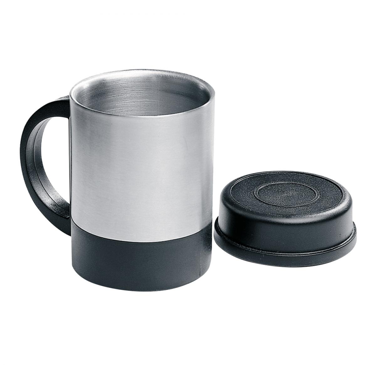 Travel Mug With Handle Stainless Steel Insulated 400ml