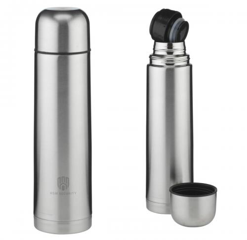 Branded Stainless Steel 1 Litre Thermoflask