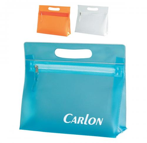 Clear Makeup Bag Cosmetic Purse Zipped
