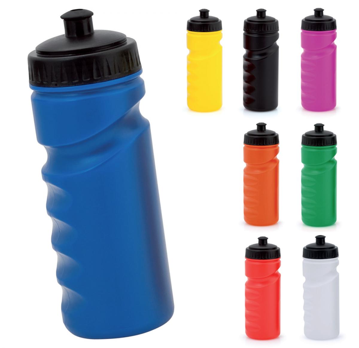 reusable Sports Water Bottles 500ml Plastic Finger Grip