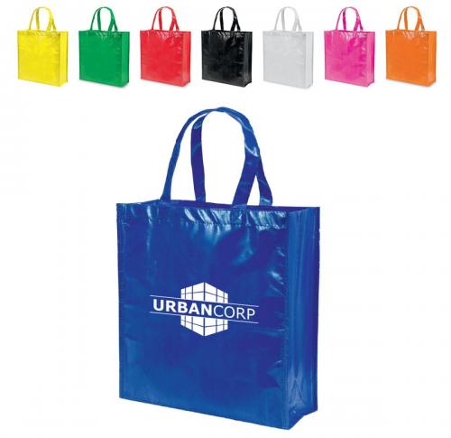 Laminated Gusseted Shopper Bag