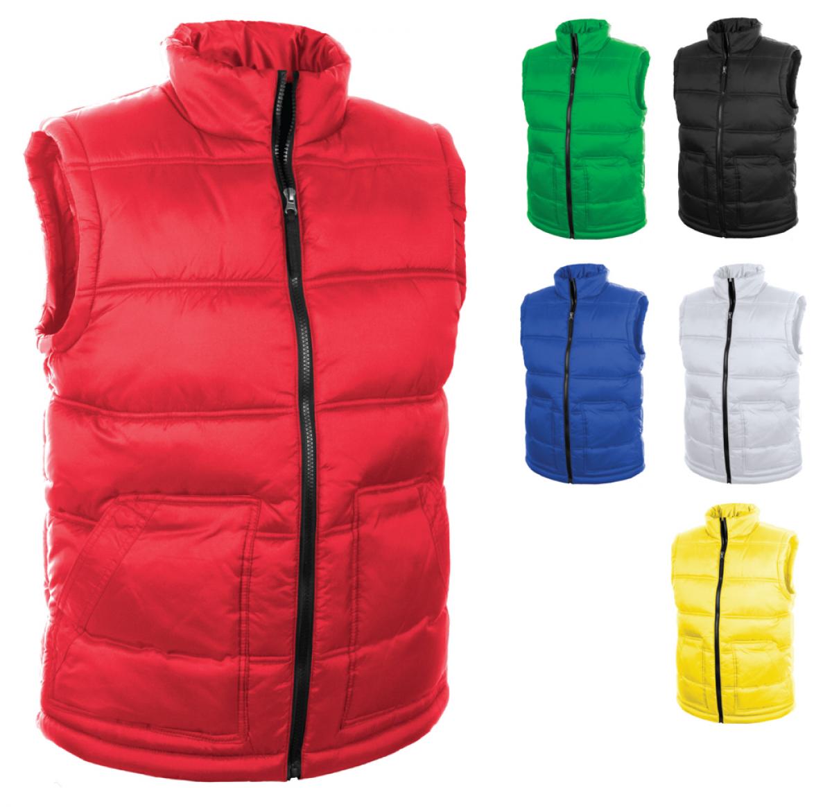 Body Warmer Nylon & Polyester Zipped