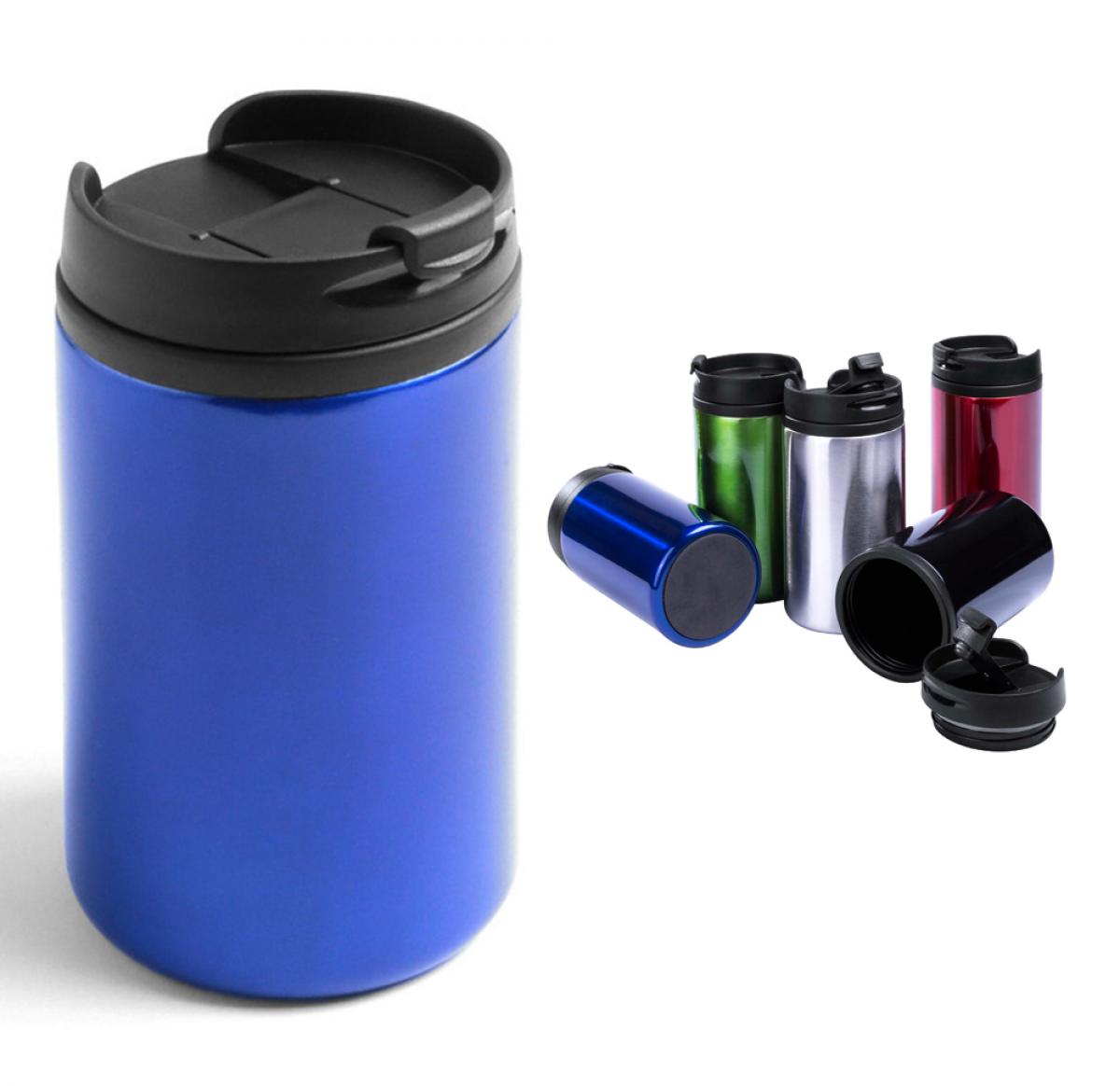 Stainless Steel Travel Mug with Sipper Cover 280ml
