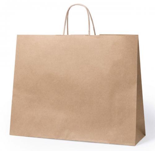 Branded Recycled Brown Paper Bags Tobin
