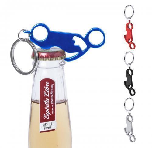 Aluminium Motorbike Shaped Keyring
