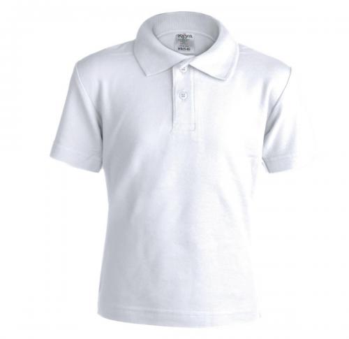 Kids White Polo Shirt 