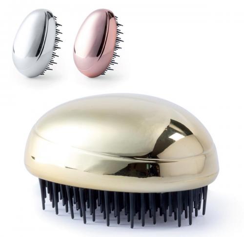 Metallic Anti-Tangle Hair Brush Custom