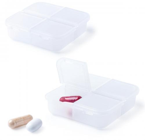 Custom Pill Box Dispensers With Four Compartments