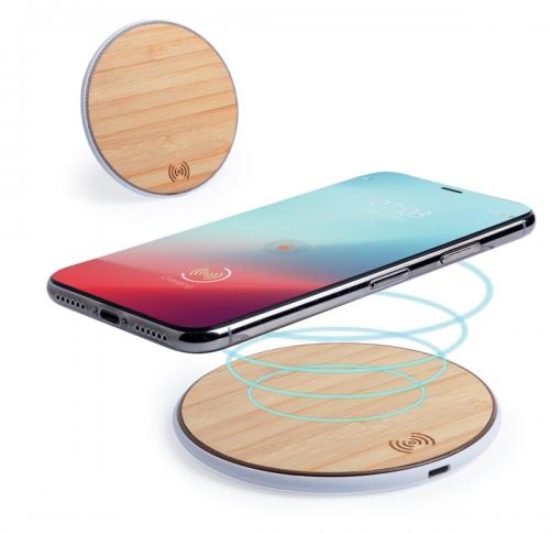 Branded Power Pack Charger Bamboo Wireless Power Bank