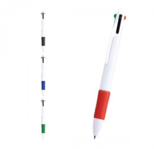 4-in-1 Ballpoint Pen - 4 Ink Colours Blue, Red, Black & Green