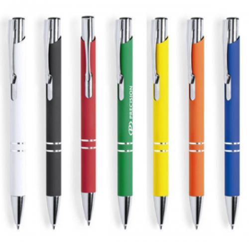 Personalised Engraved Aluminium Metal Pen Blue Ink