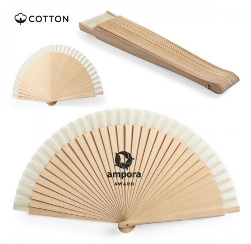 Printed Logo Eco Friendly Hand Held Fans Dubert