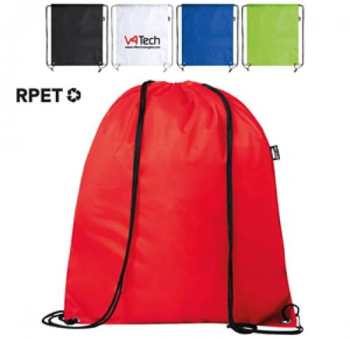Recycled RPET Drawstring Bag Reinforced Corners