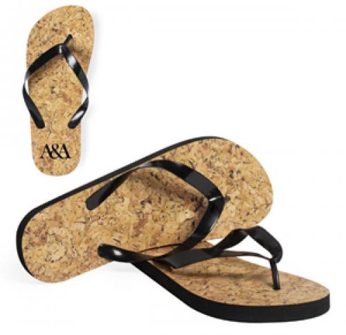 Spa / Hotel Pool Flip Flops Cork Pattern