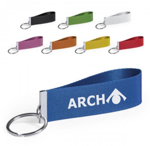 Custom Printed Loop Keyrings Tofin