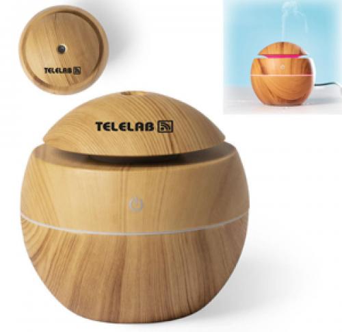 Bamboo Essential Oil Disfuser, LED Lighting Multi Colour Illumination