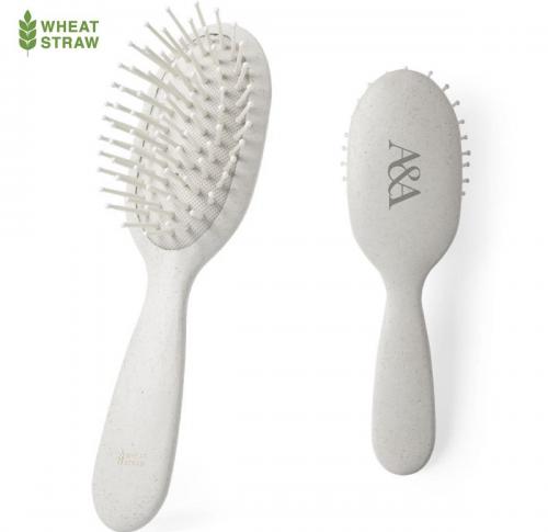 Branded Eco Wheat Straw Hairbrushes Dantel