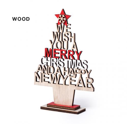 Wooden Cut Out Christmas Tree Sokin
