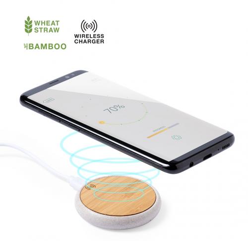 Wheatstraw Wireless Charger Circular
